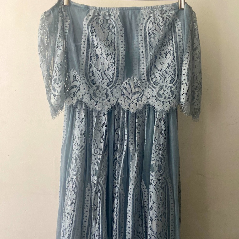 Baltic Born Caroline Lace Maxi Dress (L)